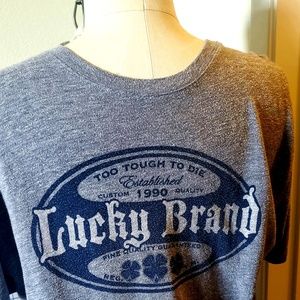 Lucky Mens tee shirt- Large